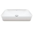 Ultra Aufsatzwaschbecken Rechteckig Breite: 60 cm Farbe: Weiß Matt