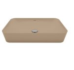 Ultra Aufsatzwaschbecken Rechteckig Breite: 60 cm Farbe: Cappuciono Matt