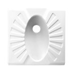 Omega Alaturka-WC Farbe: Weiß