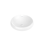 Deep Aufsatzwaschbecken Quadratisch Breite: 45 cm Farbe: Weiß