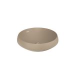 Deep Aufsatzwaschbecken Quadratisch Breite: 45 cm Farbe: Cappuciono Matt – Bild 2