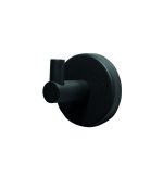 Drop Bademantelhalter 1-Haken Farbe: Schwarz