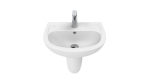 TP Solo-Waschbecken Oval Farbe: Weiß – Bild 6