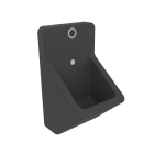 TP Urinal Eingebauter-Sensor  Farbe: Antrazit Matt – Bild 2