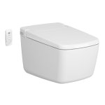 Vitra V-Care Prime Dusch-WC, VitraFlush, VitraClean, spülrandlos, antibakteriell, weiß