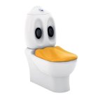 Stand-WC-SET Ducky, Farbe: Weiß