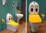 Stand-WC-SET Ducky, Farbe: Weiß – Bild 4