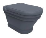 Antik WC Deckel Soft-Close Farbe: Basalt Matt – Bild 2