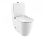 Stand-WC-SET Free, Farbe: Weiß