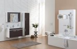 Ore Betätigungsplatte 2-Mengentechnik Breite: 26,4 cm Farbe: Chrom Matt – Bild 2