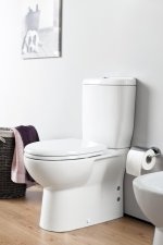 Gökçebey WC Deckel Soft-Close Farbe: Weiß – Bild 3
