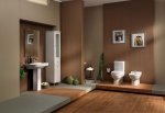 Vitroya Stand Bidet ohne Armatur Farbe: Weiß – Bild 2