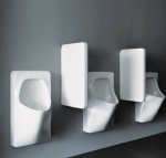 TP Urinal Trennwand Höhe: 70 cm Farbe: Weiß – Bild 2