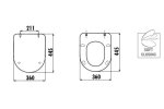 Duck WC Deckel Soft-Close Farbe: Berry – Bild 4