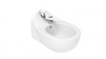 Foglia Hänge Bidet ohne Armatur Farbe: Weiß – Bild 3