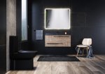 Stand-WC-SET Lara, Farbe: Schwarz Matt – Bild 3