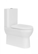 Stand-WC-SET Letoon, Farbe: Weiß – Bild 3