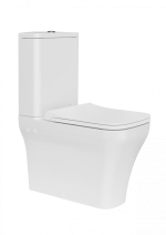 Stand-WC-SET Lidya, Farbe: Weiß – Bild 3