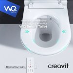 Hänge-WC-SET WQ, inkl. Softclose WC Deckel Farbe: Weiß – Bild 6