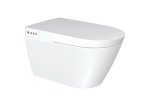 Hänge-WC-SET WQ, inkl. Softclose WC Deckel Farbe: Weiß