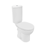 Stand-WC-SET Sedef, Farbe: Weiß
