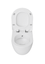 Hänge-WC-SET Free, inkl. Softclose WC Deckel Farbe: Weiß – Bild 2